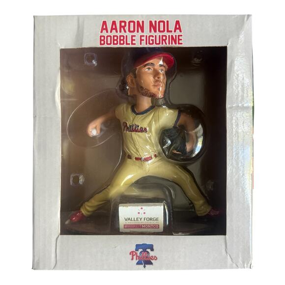 Aaron Nola Phillies Bobblehead – 2019 Stadium Giveaway Exclusive - Picture 1 of 13